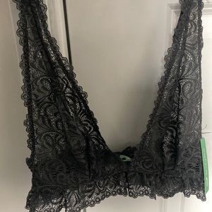 Lace Bralette, Honeydew intimates, size small NWT